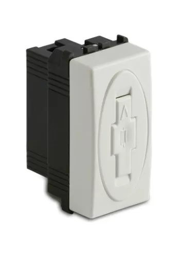 Porte-fusible maître Ø5x20mm max10a blanc 36555