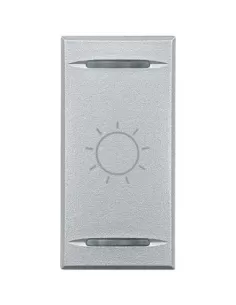 Bticino axolute cache clé transparent 1 module symbole lumineux hc4911ba