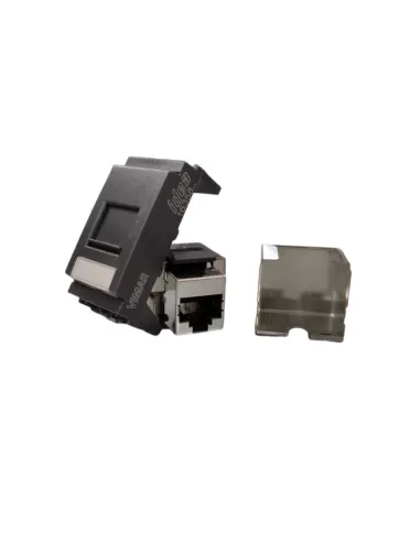 Vimar Idea 16358.3 RJ45 Socket with Amp Connector, Grey Screen