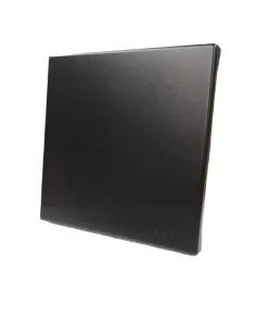 Vimar 08610.N Couvercle de boîte en aluminium pour support Art 8501 Noir série 8000 2