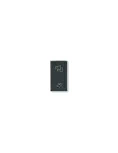 Ave 45358 interruptor bipolar para sistema de sonido noir 1 módulo