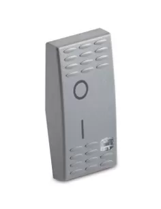 Master 33611 steel copritasto interruttore bipolare illuminabile