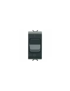 Gewiss interruptor magnetot automatico 1p n c10 3ka 230v ac 1 mod negro chorus serie gw12467