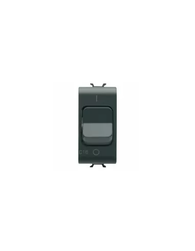 Interruptor gewiss aut iman 1p n c16 3ka 230v ac 1 mod negro chorus serie gw12468