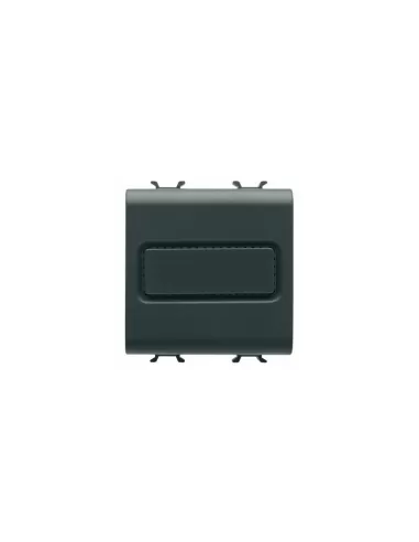 Gewiss ringtone 3 inputs ind 12v ac//dc 2 mod black chorus series gw12611