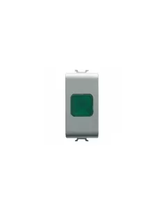 Gewiss luz de advertencia verde 1 mod titanio serie chorus gw14622