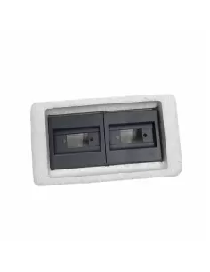 Ave 45384 soportes para sistema de toma de ordenador de 9 polos 45 negro