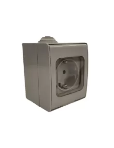 Vimar 12330 Toma Vimar Sicury 2P T 16A Alemana Ip55