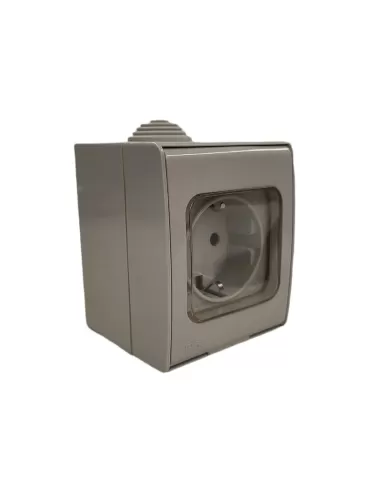 Vimar 12330 Toma Vimar Sicury 2P T 16A Alemana Ip55