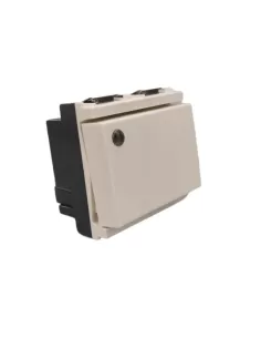 Vimar 16021.MB Interruptor Iluminado 1P 16Ax 2 Módulos Blanco