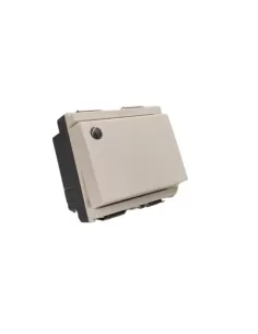 Vimar 16025.MB 1P 16Ax Illuminated Diverter Switch 2 Modules White