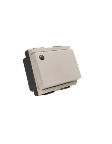 Vimar 16025.MB 1P 16Ax Interrupteur de dérivation lumineux 2 modules Blanc