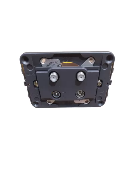 Prise 4 prises Vimar Idea 16329.V02 Grise