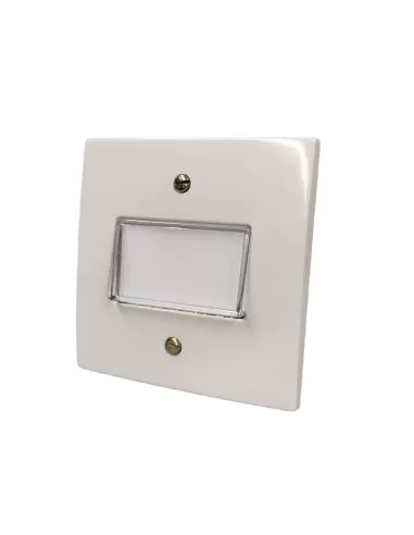 Vimar 06548 B 1P No 10A White Plate Button
