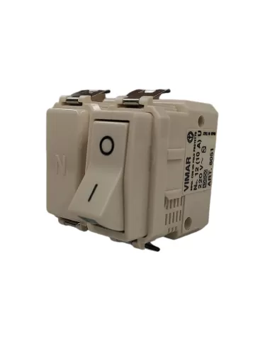 Disjoncteur Vimar 08051 2P 1Prot 10A 220V 3Ka