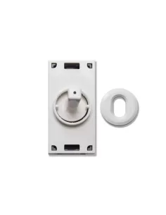WHITE LEVER SWITCH 1P 10AX 1M