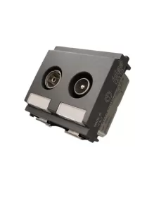 Vimar 16310.15 Prise TV Pas 15Db 2 Sorties Idea G