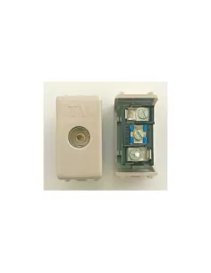 Bticino 13962d prise tv coaxiale tekne