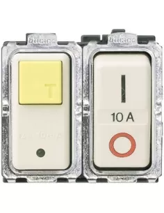 Disjoncteur différentiel Bticino 5246s magic 1p n 6a 1,5ka
