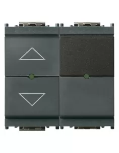 Récepteur infrarouge Vimar 16623 230 V pour volets roulants, gris