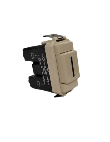 Bouton de fermeture unipolaire Vimar 08273 10 A