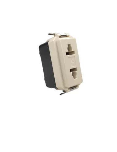 Vimar 08193 Amerikanische kombinierte bipolare Steckdose 15A 250V