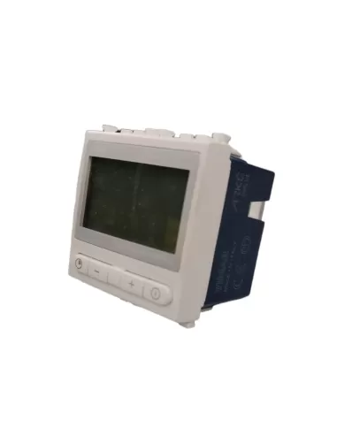 Termostato Vimar 19514.B Serie Arke' con pantalla blanca