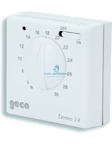 Thermostat d'ambiance Geca 35420441 avec voyant lumineux