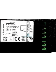 Chronothermostat intégré Perry electric 1CRCDS10/LT Luxor 2