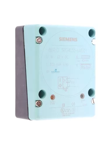Siemens 3rg40336ad01 sensor inductivo 24vdc pnp na/nc 40mm