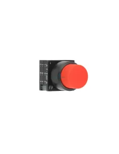 Bouton saillant rouge Siemens 3SB30000CA21 avec verrouillage