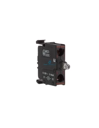 Eaton M22-ledc-r led 18-30vac/dc rojo fijación en estuche
