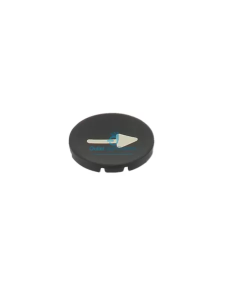 Capuchon noir Eaton M22-xd-s-x7 avec flèche pour bouton-poussoir plat