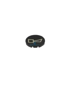 Eaton M22-xd-s-x17 tapa de botón plana negra mate