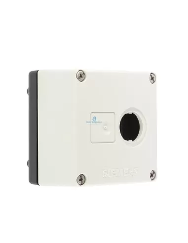 Panneau de boutons-poussoirs Siemens 3SB38010AA3, 1 trou ISO pour 3SB30 métrique