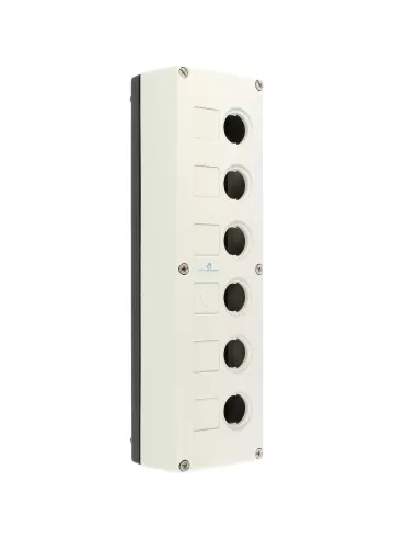 Siemens 3sb38060aa3 push button panel with 6 iso holes for 3sb30