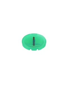 Capuchon de bouton-poussoir plat vert lumineux Eaton M22-xdl-g-x1