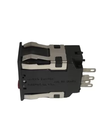 Honeywell aml26fbb2aa01rx interruttore luminoso rosso 3a 250vac senza copritasto (8131)