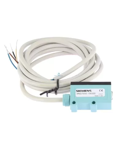 Cellule photoélectrique Siemens 3RG73321BG00, câble 24 Vcc de 5 m et 2 m de longueur