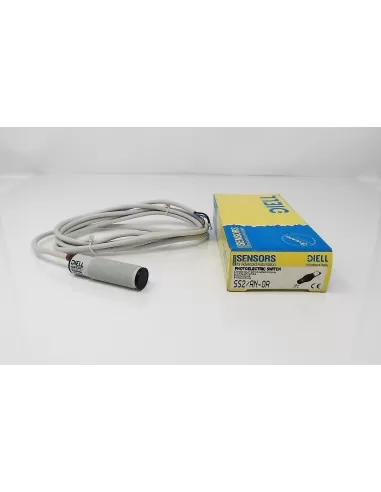 Diell photocell m18 sn 100mm 24vdc npn cable 2m ss2//an-0a