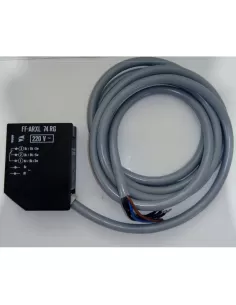 Sensor fotoeléctrico Honeywell ff-arxl74rg 70x53mm con reflector sn 6mt 220vac con cable