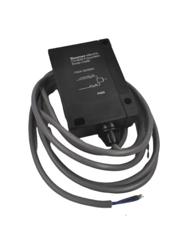 Baumer fsdk 26d9003 photocell transmitter sn 20mt 24vdc 2wires w/cable