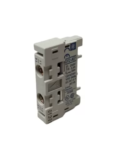 Contacto auxiliar frontal Schneider 2na gv2ae1