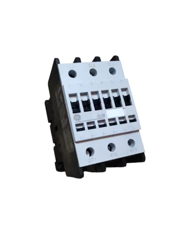 Ge power 109556 cl06a300m1 contattore 3p 22kw s//aux 24v