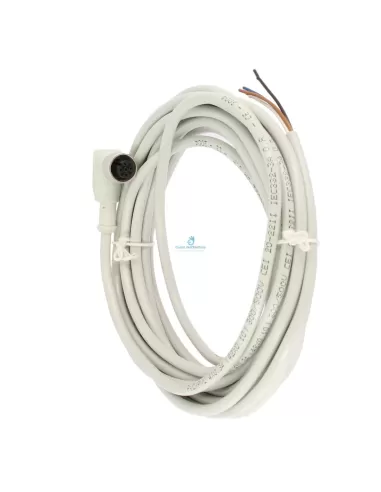 Connecteur coudé femelle Siemens 3rx14003ed41 M12 4 broches, longueur 5 m