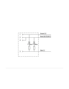 Murr elektronik 7000122816330500 m12 femelle droit avec câble 2