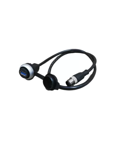 Câble USB vers M12 MSDD 05194-1 00, 0,6 m, 4000-73001-0150000