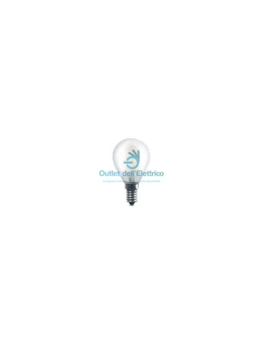 Duralamp lfp454-f led esfera filamento 4w e14 2700k satinado