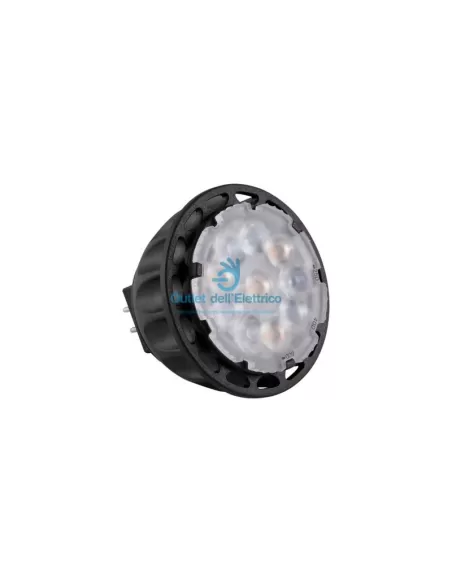 Wiva 12100012 led mr16 6w gu5,3 3000k obiettivo regolabile