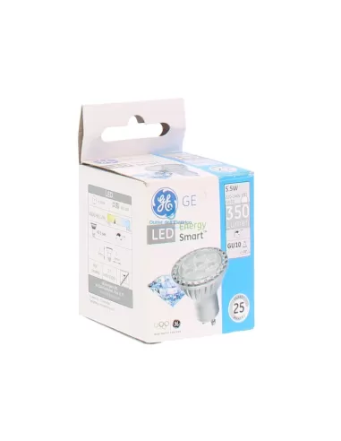 Ge iluminación 85850 Led5.5d/gu10/840/220-240v/35/bx gu10 lámpara led 5.5w 4000°k